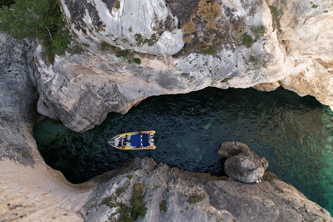 Vlore Private Boat Tour Blue Cave & Grama Bay Adventure - Blue Gem Cave and the Magic Color Moment