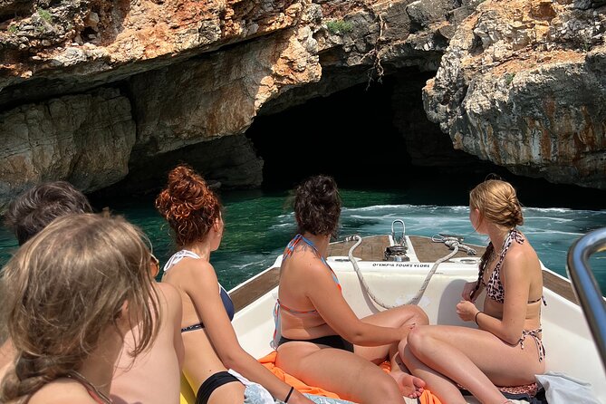 Vlore Speedboat Tour to Dafina Bay & Haxhi Ali Cave - Key highlights