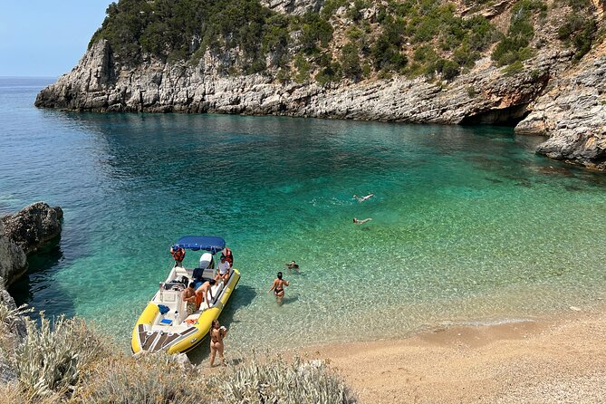 Vlore Speedboat Tour to Dafina Bay & Haxhi Ali Cave - Haxhi Ali Cave Stop: Your Early Water Time in a Real Coastal Cave