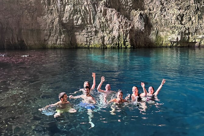 Vlore Speedboat Tour to Haxhi Ali Cave - St. Vasil beach and the Vajana Beach Restaurant break
