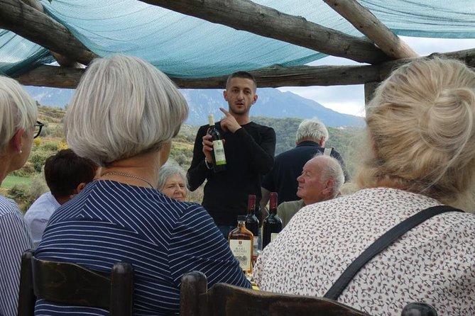 Winetasting tour in Alpeta winery - Roshnik village by 1001 Albanian Adventures - How the traditional wine making stories make the flavors click